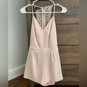 Blush pink romper
